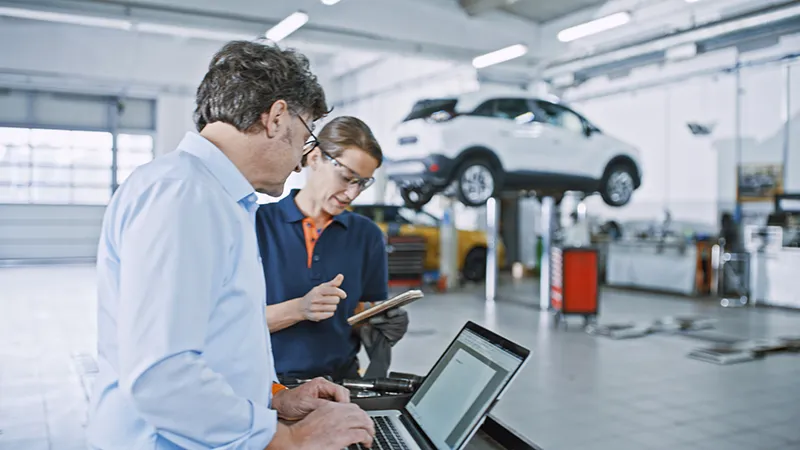 financement LOA pour équipement de garage entreprise